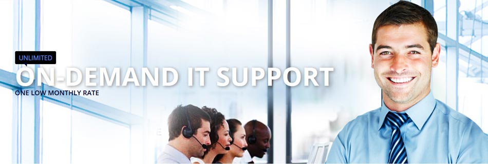 Unlimited on-demand IT support. One low monthly rate.