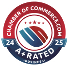 ICS is an A+ Chamber of Commerce Member 