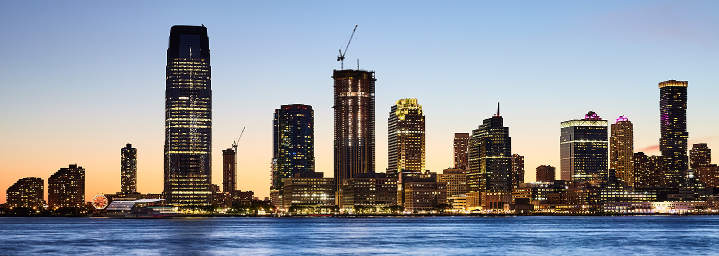 New Jersey local IT services skyline.