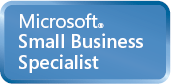 Microsoft Small Business Specialist certification badge
