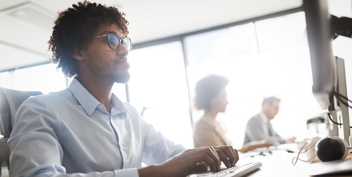 Business taking advantage of network management services. 