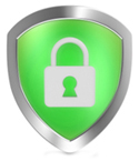 ICS Secure Cloud padlock logo