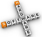 hardware, software